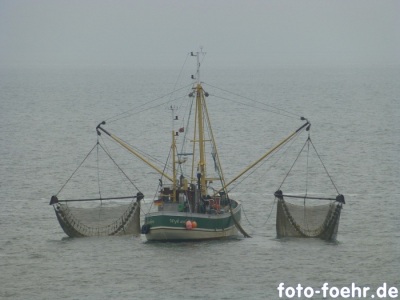 Fischkutter bei der Arbeit