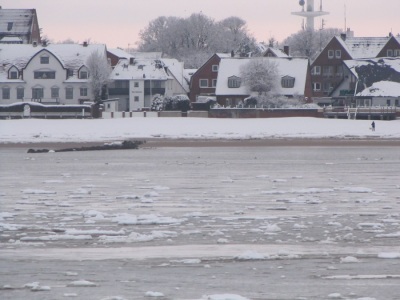 Winter Ankunft Föhr