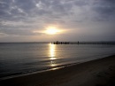 Sonnenaufgang Seglerbrücke Wyk