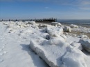Winter 2010 Eis Strand Wyk